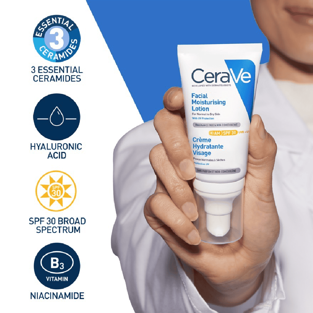 AM Facial Moisturizing Lotion with Sunscreen - Size : 89 ml