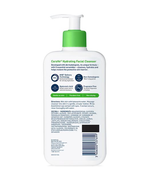 Hydrating Facial Cleanser |for normal to oily skin | Size: 237ML